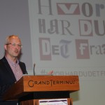 KILDEKRITIKK: Arnt Sommerlund haldt foredraget "Hvor har du det fra?" om kildekritikk i mediemangfold.