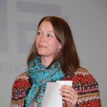 FILMBANK: Tina Andersson Jensen snakka om NDLA sin nye filmbank saman med Ragna Tørdal.